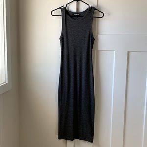 EXPRESS cut-out body midi dress